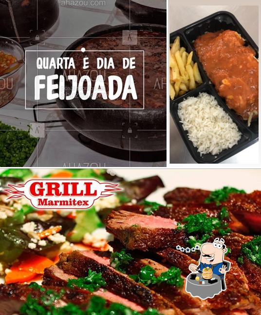 Comida em Grill Marmitex