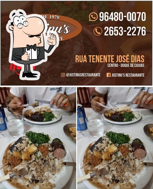 Here's a picture of Justinus Restaurante