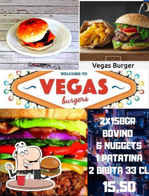 Prenditi un hamburger a Vegas Burgers