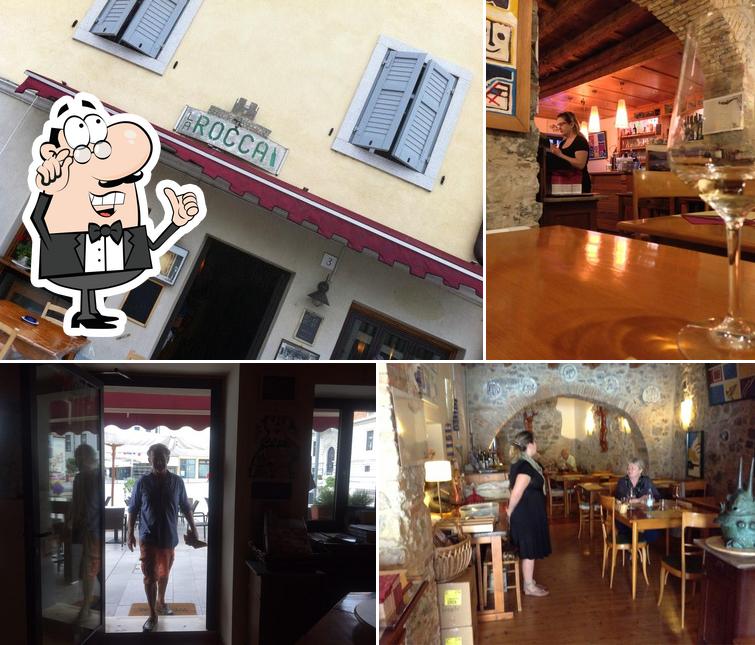 Gli interni di Osteria La Rocca Ristorante Monfalcone