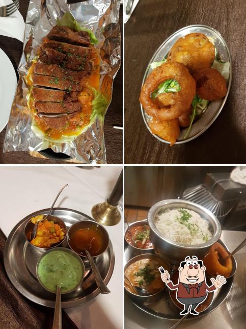 Gerichte im Restaurant Bollywood