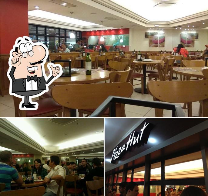 Veja imagens do interior do Pizza Hut Areião