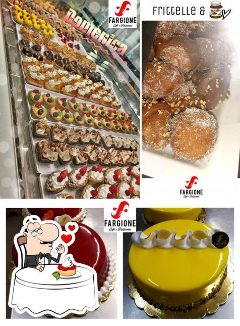 Fargione Cafè & Pasticceria serve un'ampia gamma di dolci