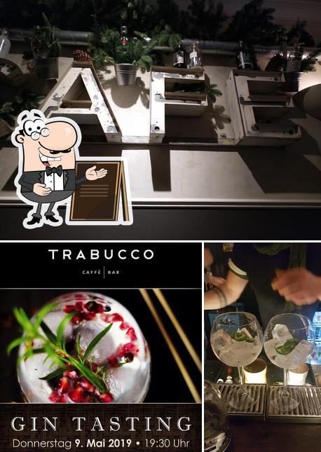 Помимо прочего, в Trabucco Caffe Bar есть внешнее оформление и десерты