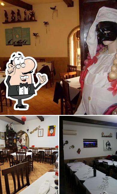 Gli interni di Pulcinella Pizzeria