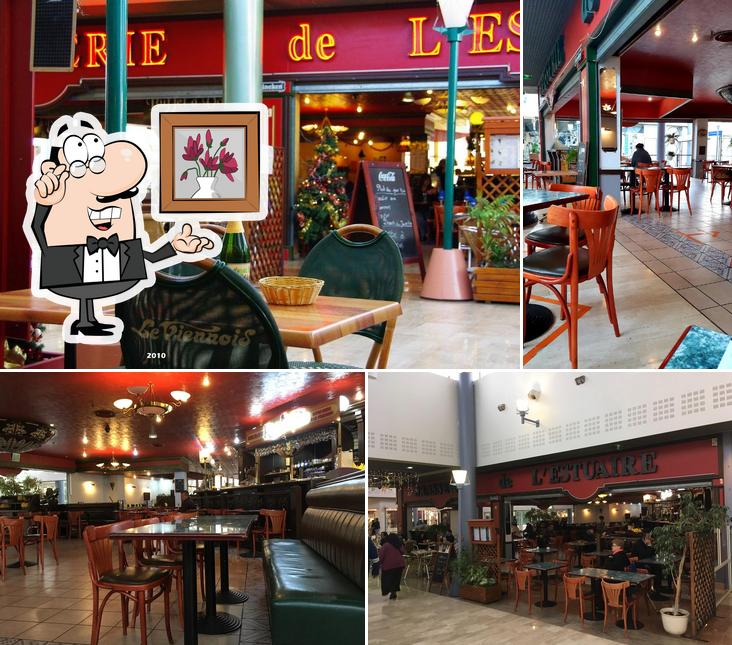 El interior de Brasserie de l'Estuaire