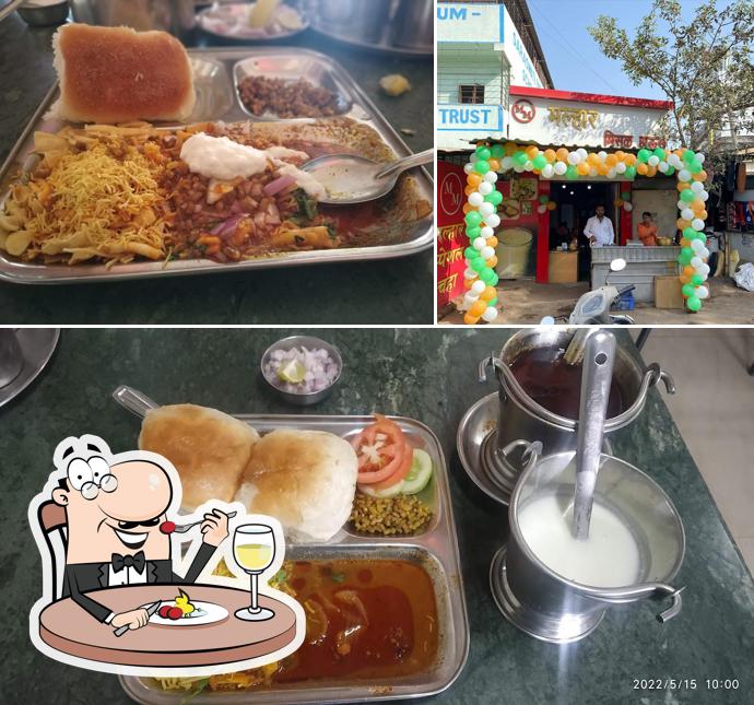 Food at Malhar Misal House