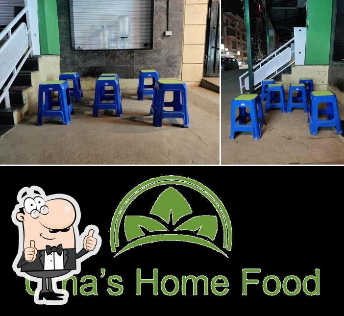 See this picture of Uma's Home Food