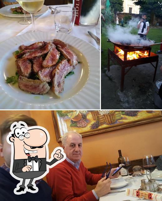 Gli interni di Trattoria Scolari