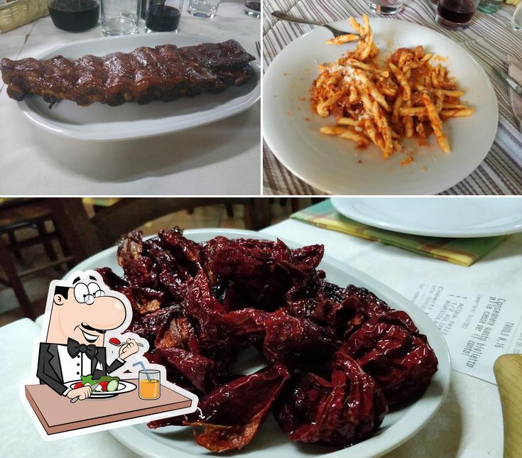 Cibo al Braceria-Pizzeria Alla Corte Del Conte