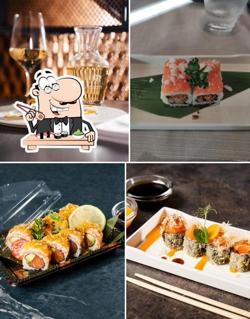 Prova le diverse opzioni di sushi