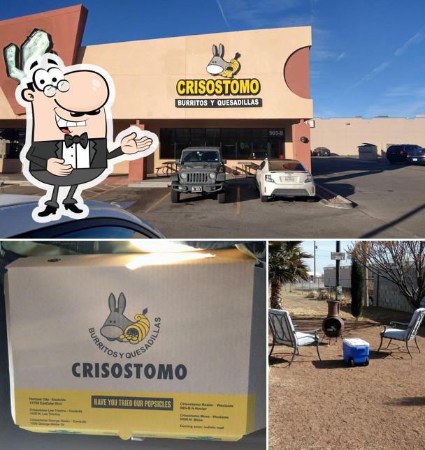 Burritos Crisostomo, 985 Resler Dr in El Paso Restaurant menu and reviews