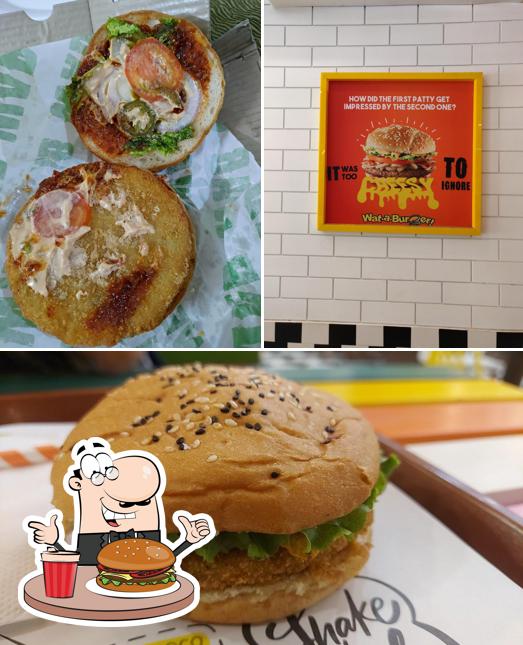 Try out a burger at Wat-a-burger