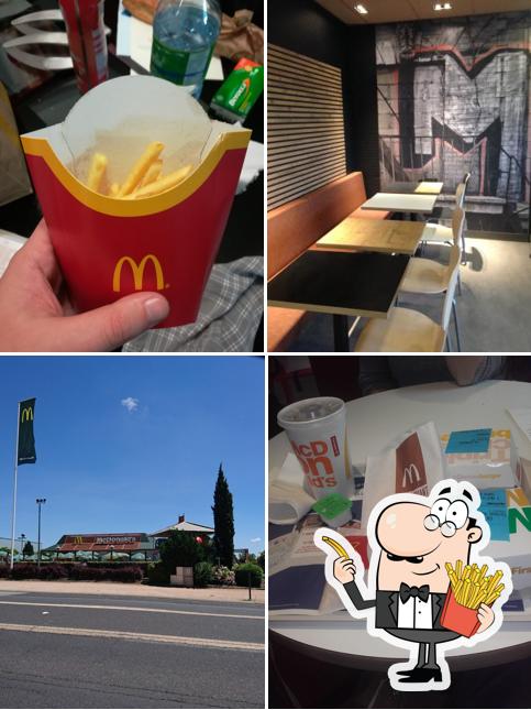 Dégustez des pommes frites à McDonald's