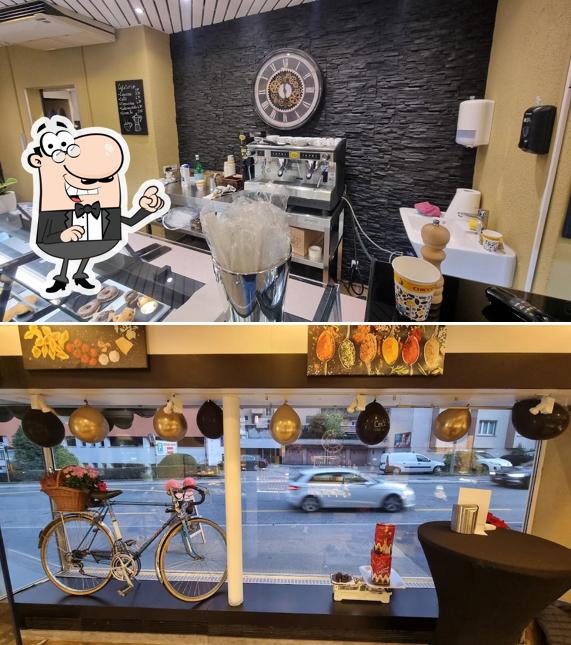 L'intérieur de Cent'Anni pizza