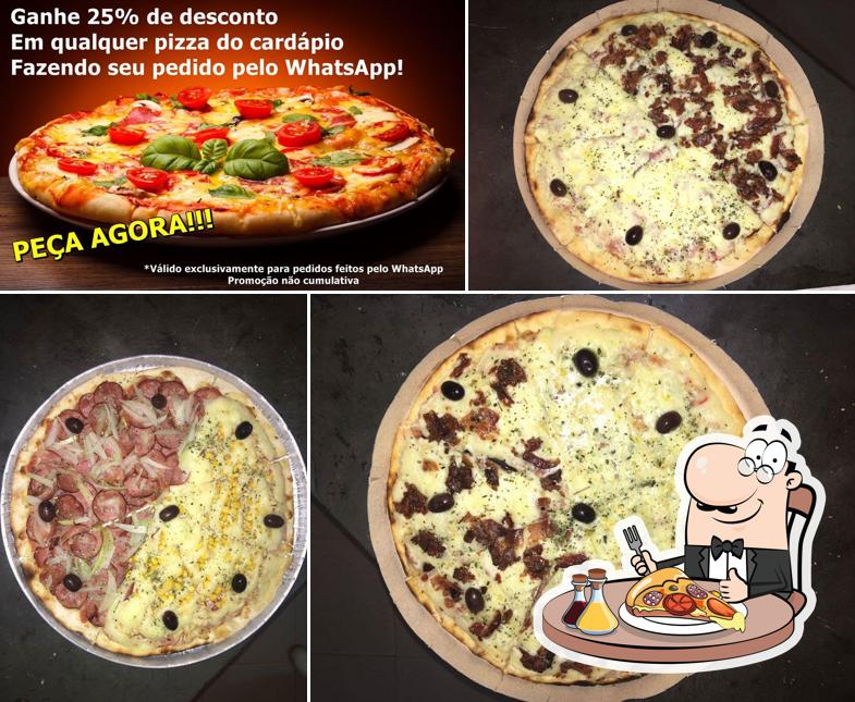 Experimente pizza no NOVA Luar da Vila Pizza Bar