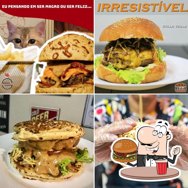 Consiga um hambúrguer no Stillo Hamburgueria