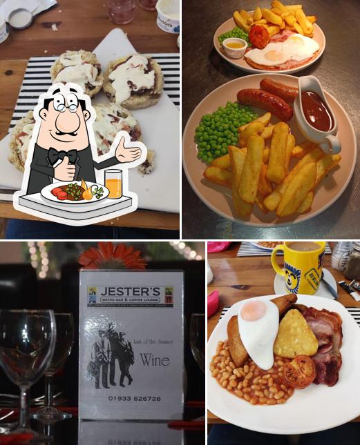 Jester's Bistro & Coffee Lounge Raunds in Ringstead Restaurant menu