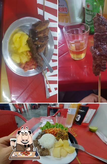 Peça pratos de carne no Espetinho Do Hamilton