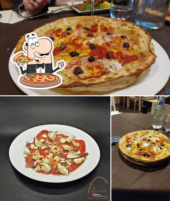 A Ristorante Archè - Osteria degli Spostati, puoi assaggiare una bella pizza