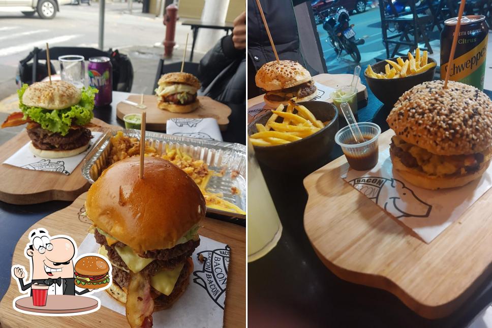 Os hambúrgueres do Bemdito Burger Hamburgueria irão satisfazer diferentes gostos