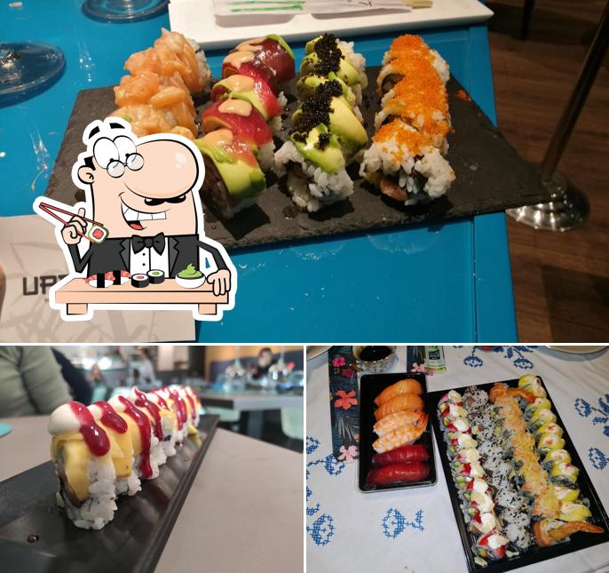 Prenditi le diverse opzioni di sushi