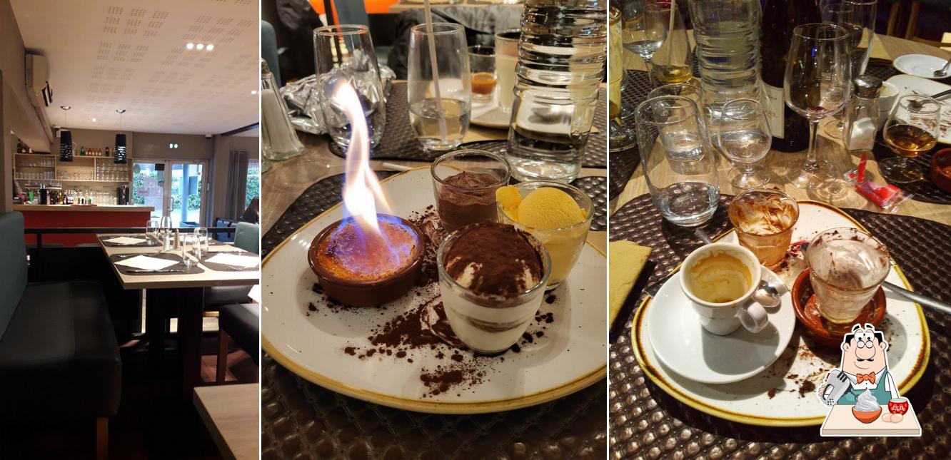 Restaurant La Bella Vita sert une éventail de desserts