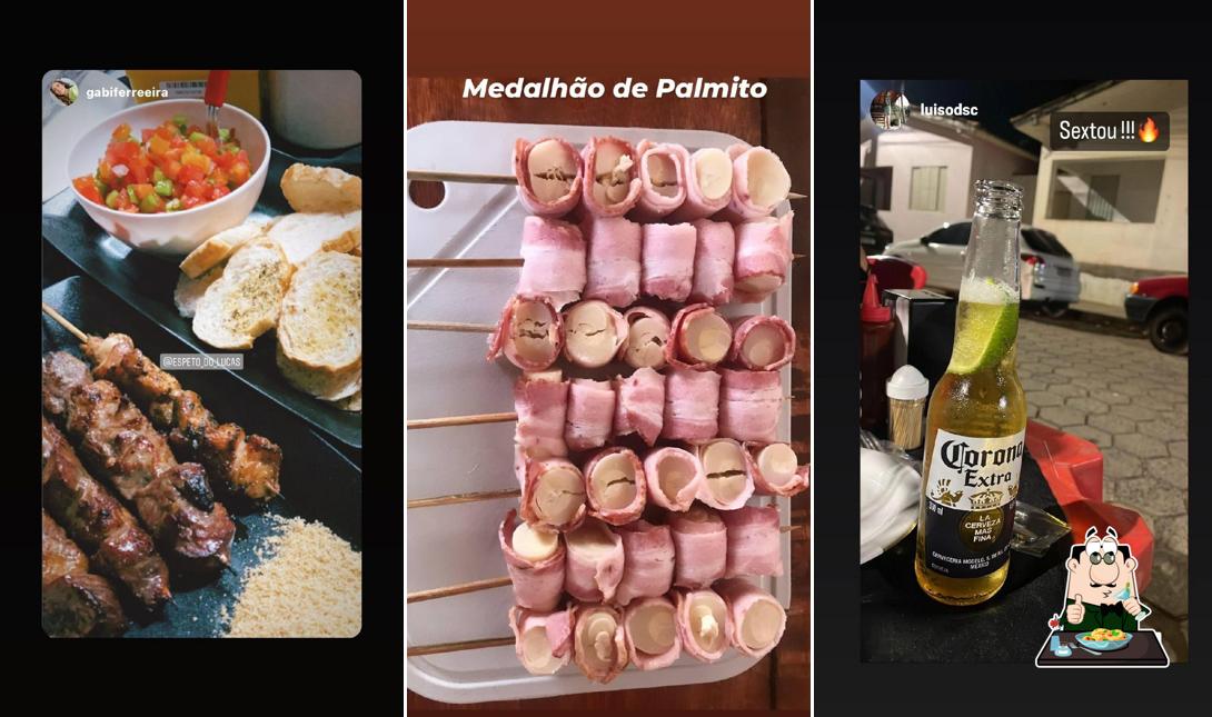 Comida em ESPETO DO LUCAS