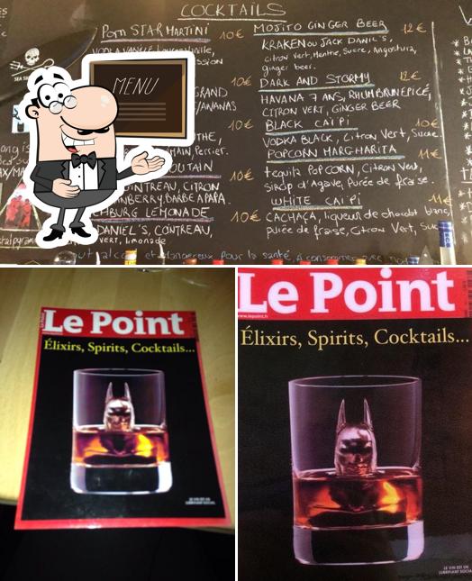 Découvrez le menu du jour sur le tableau