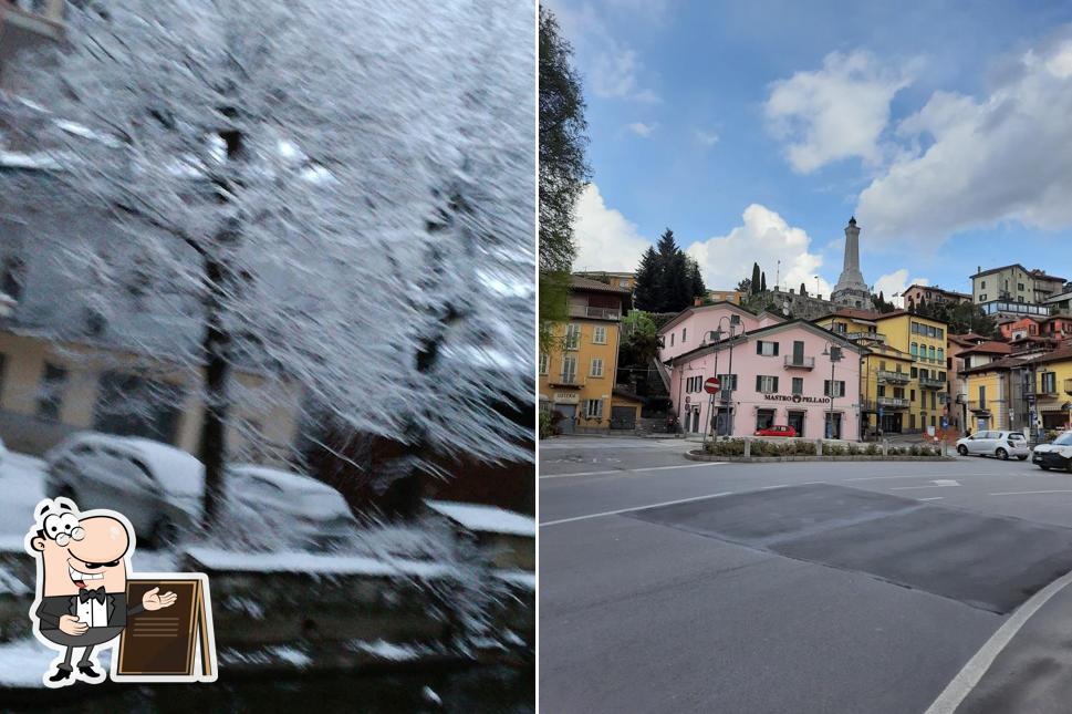 Gli esterni di Pizza D'Egitto