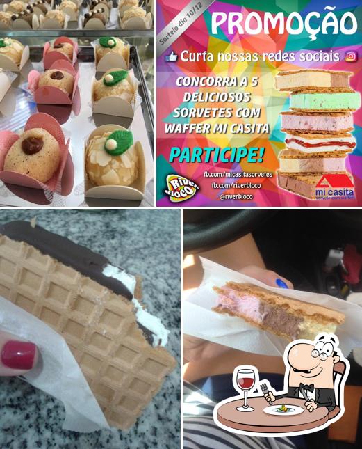 Comida em Sorveteria Mi Casita