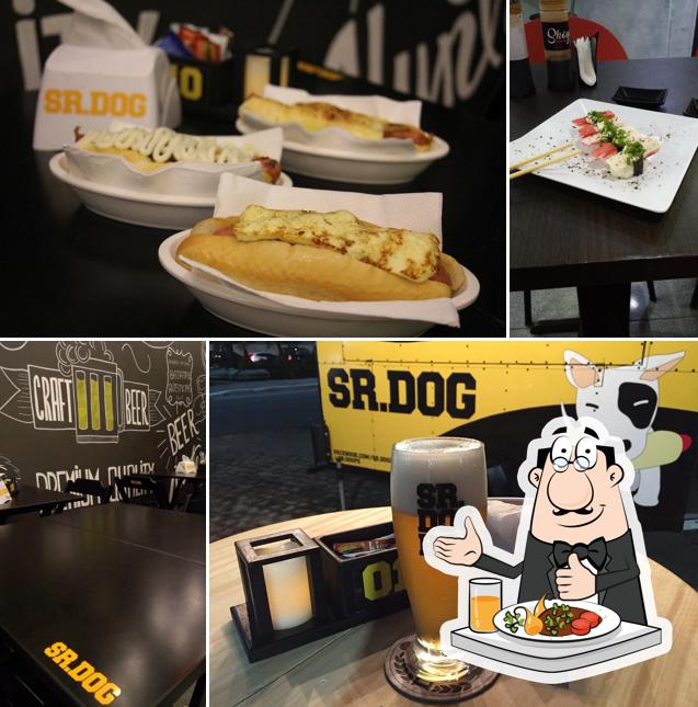 Comida em Sr. Dog Bar