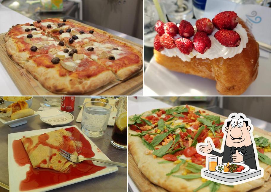 Cibo al Gran Caffe` Vittoria