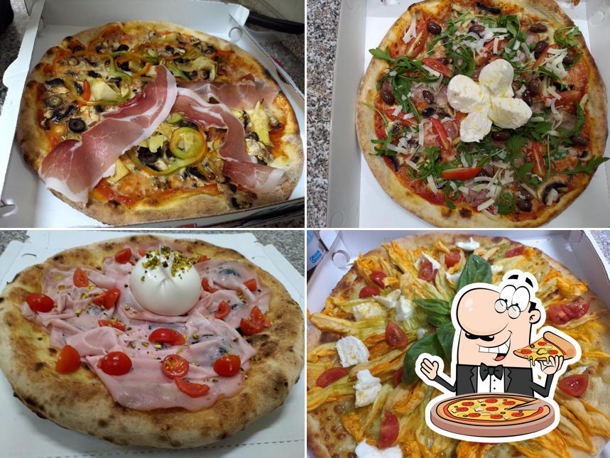 A Pizzeria Su Tiburon, puoi goderti una bella pizza