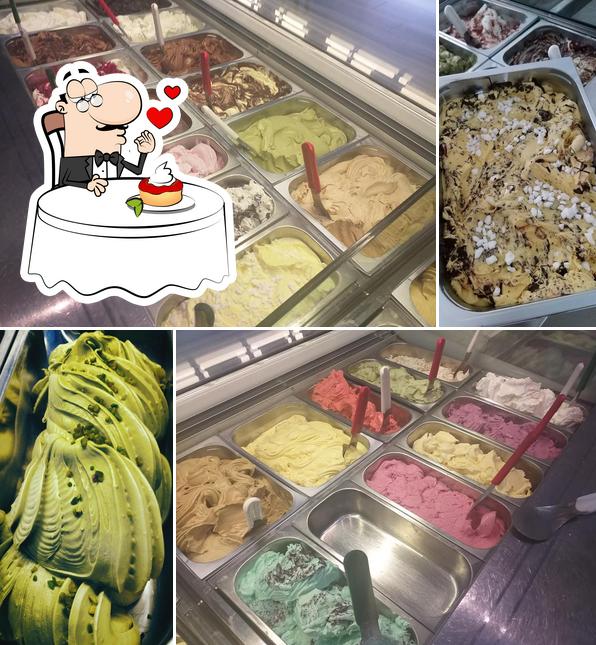 il Gelato tra le nuvole offre un'ampia selezione di dessert