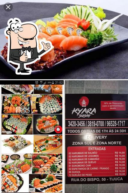 Look at the photo of Kyara Sushi Delivery