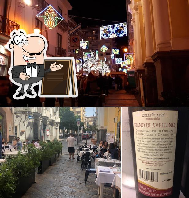 Questa è la immagine che mostra la esterno e vino di Osteria dedicato a mio padre