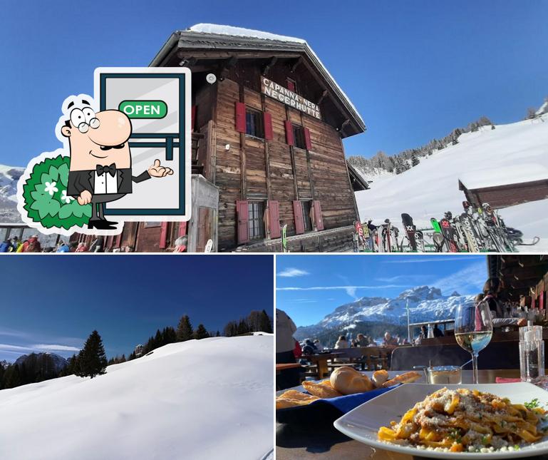 Guarda gli esterni di Rifugio Capanna Nera in Alta Badia