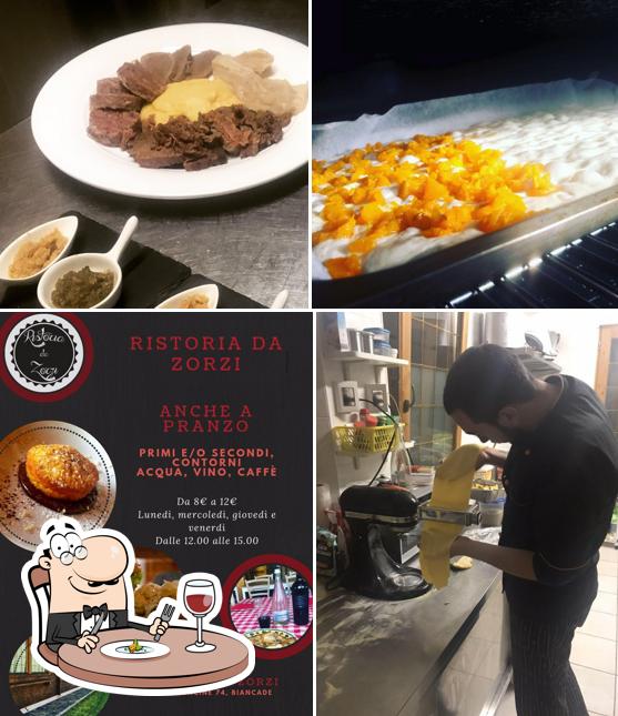 Cibo al Ristorìa da Zorzi