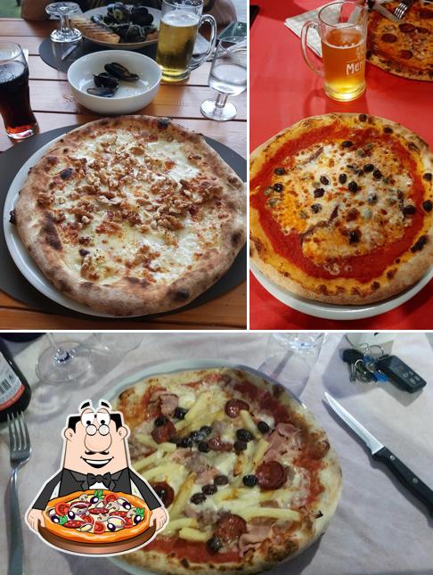 Prova una pizza a Trattoria Porto di Faule