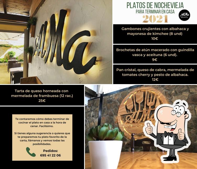 AlMa Restaurante & Bar in Villamartin Restaurant menu and reviews