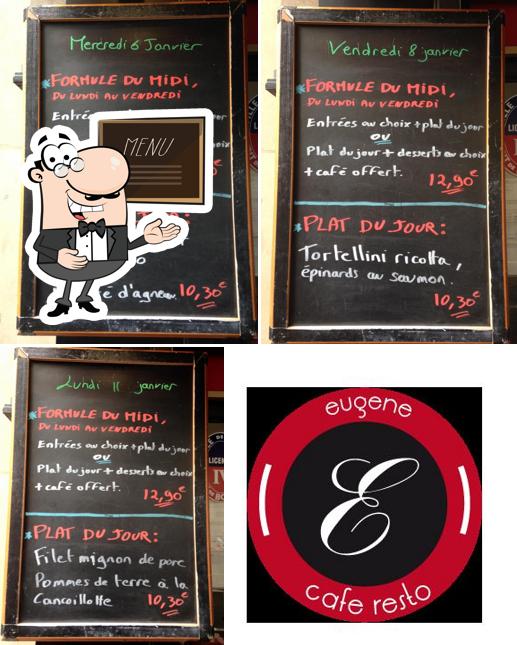 Check out the daily specials on the blackboard