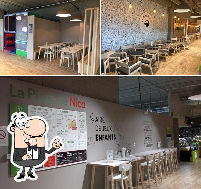 Installez-vous à l'une des tables de La Pizza de Nico Strasbourg Auchan Hautepierre