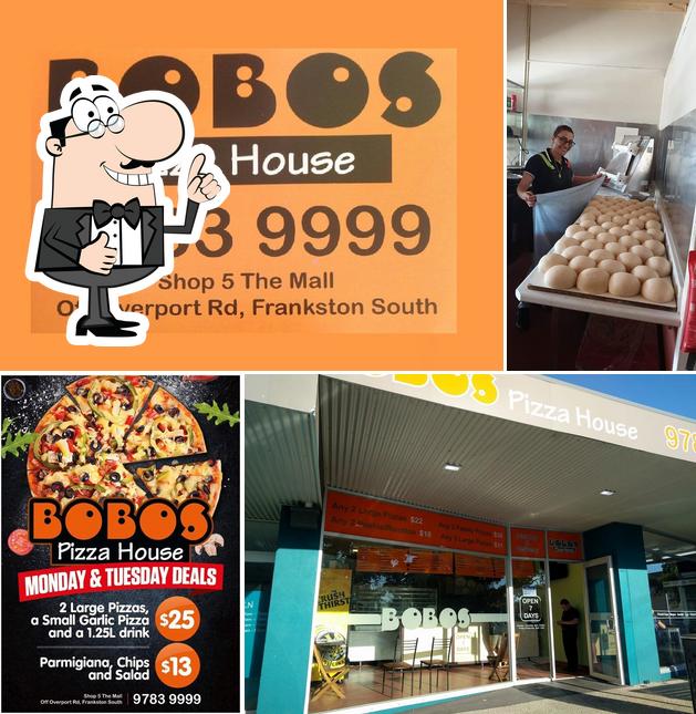Bobo's Pizza House in Frankston Restaurant menu and reviews