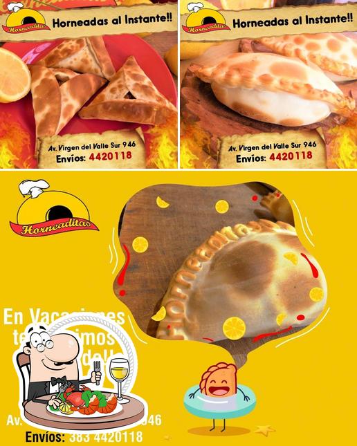 Toma marisco en Empanadas Horneaditas