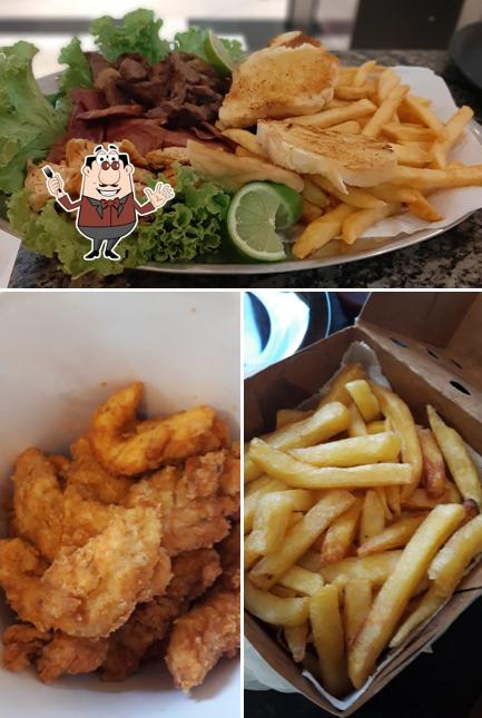 Comida em Mix Chicken & Burger