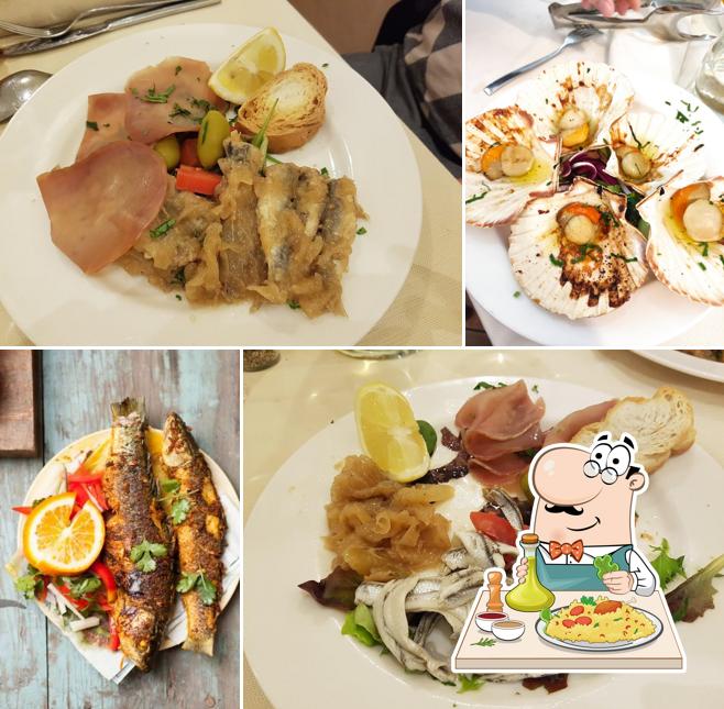 Platti al Trattoria Alla Laguna