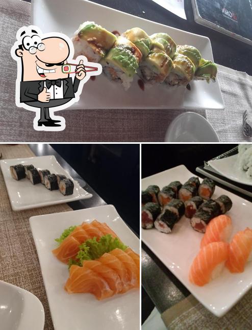 Scegli le varie opzioni di sushi