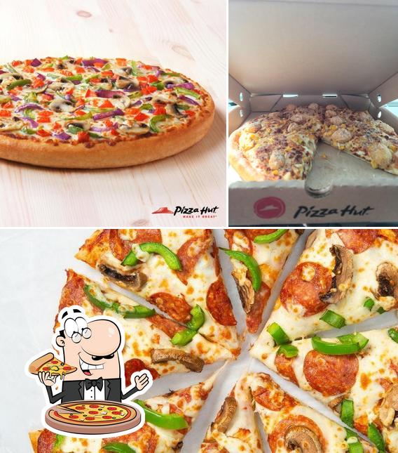 Essayez des pizzas à Pizza Hut