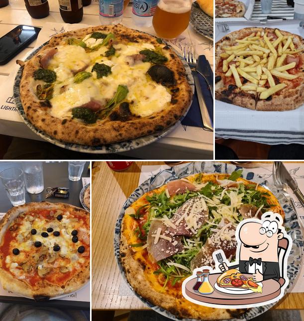 Choisissez des pizzas à Maremma Pig City